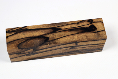 Messergriffblock schwarz-weiss Ebenholz - Sweben0769