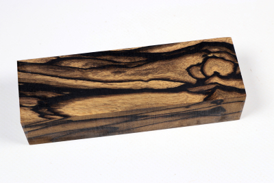 Messergriffblock schwarz-weiss Ebenholz - Sweben0769