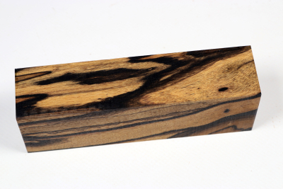 Messergriffblock schwarz-weiss Ebenholz - Sweben0770