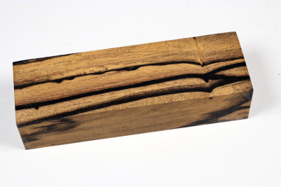 Messergriffblock schwarz-weiss Ebenholz - Sweben0774