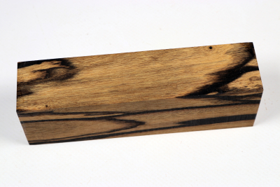 Messergriffblock schwarz-weiss Ebenholz - Sweben0774