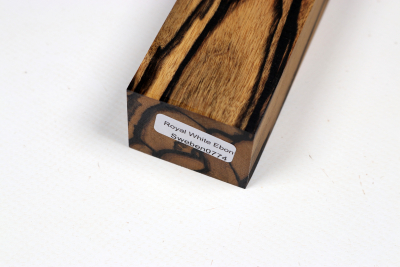 Messergriffblock schwarz-weiss Ebenholz - Sweben0774