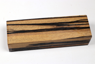 Messergriffblock schwarz-weiss Ebenholz - Sweben0780