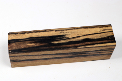 Messergriffblock schwarz-weiss Ebenholz - Sweben0780