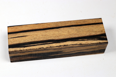 Messergriffblock schwarz-weiss Ebenholz - Sweben0780