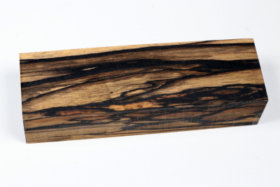 Messergriffblock schwarz-weiss Ebenholz - Sweben0790