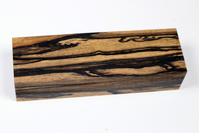 Messergriffblock schwarz-weiss Ebenholz - Sweben0783