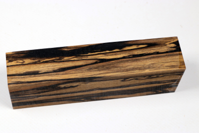 Messergriffblock schwarz-weiss Ebenholz - Sweben0783