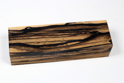 Messergriffblock schwarz-weiss Ebenholz - Sweben0783