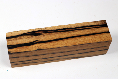 Messergriffblock schwarz-weiss Ebenholz - Sweben0784