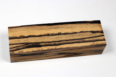 Messergriffblock schwarz-weiss Ebenholz - Sweben0785