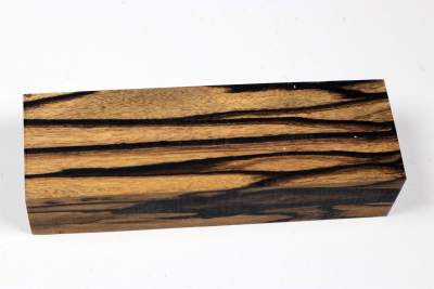 Messergriffblock schwarz-weiss Ebenholz - Sweben0789