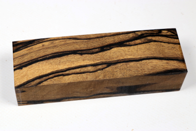 Messergriffblock schwarz-weiss Ebenholz - Sweben0792