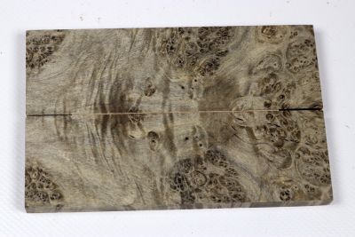Knife Scales Maple Burl stabilized - Stabi3532