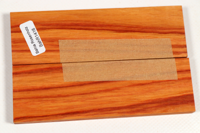 Knife Scales Brazilian Tulipwood - BahR1416