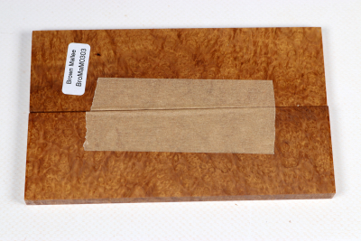 Knife Scales Brown Mallee Burl - BroMaM0303