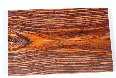 Messergriffschalen Cocobolo  - Coco1539 Messergriffschalen Cocobolo  - Coco1539