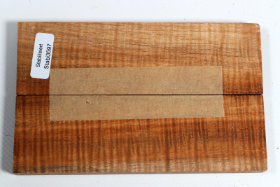 Knife Scales Koa curly stabilized - Stabi3597