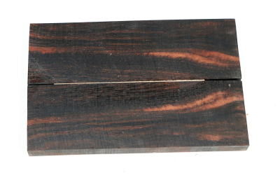 Knife Scales Macassar Ebony - Maka0784 Knife Scales Macassar Ebony - Maka0784