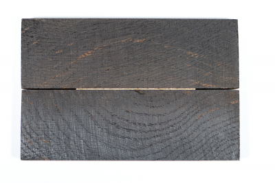 Knife Scales Bog Oak stabilized - Stabi2868
