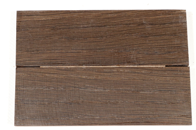 Knife Scales Bog Oak stabilized - Stabi3635