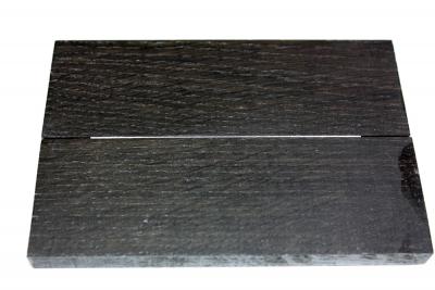 Messergriffschalen Mooreiche A dunkel