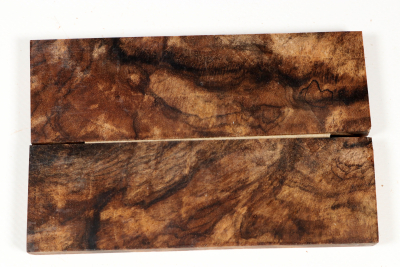 Knife Scales Walnut Burl stabilized - Stabi3626 Knife Scales Walnut Burl stabilized - Stabi3626