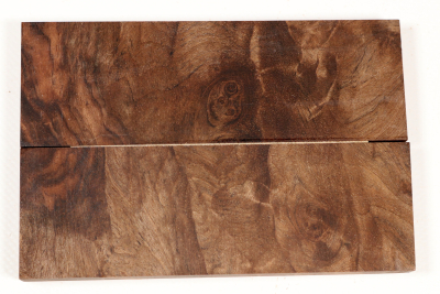 Knife Scales Walnut Burl stabilized - Stabi3637 Knife Scales Walnut Burl stabilized - Stabi3637