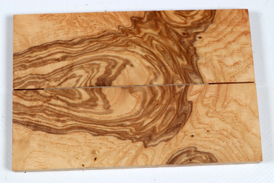Knife Scales Brown Ash - OliEs0310 Knife Scales Brown Ash - OliEs0310