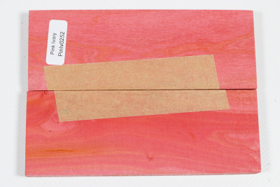 Knife Scales Pink Ivory - PinIv0252