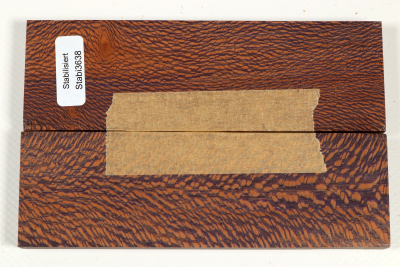 Knife Scales Platanus purple stabilized - Stabi3638
