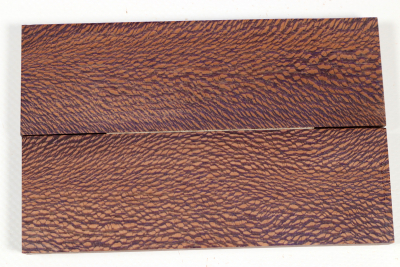 Knife Scales Platanus purple stabilized - Stabi3638