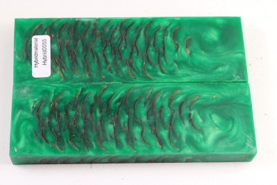 Knife Scales Pinecone green - Hybrid0055