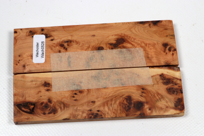Knife Scales Juniper Burl - Wach0528