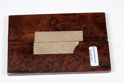 Messergriffschalen Wüsteneisenholz Maser - WueM1971