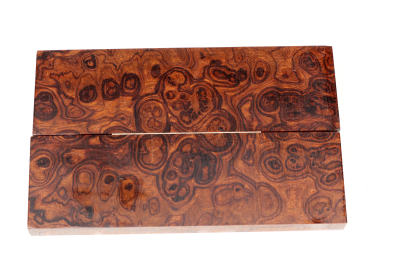 Messergriffschalen Wüsteneisenholz Maser - WueM1971 Messergriffschalen Wüsteneisenholz Maser - WueM1971