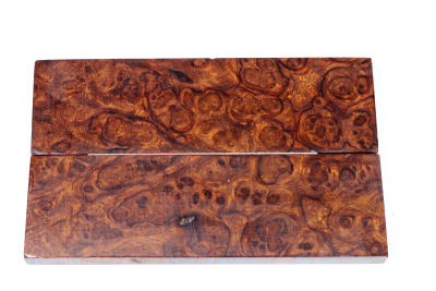 Messergriffschalen Wüsteneisenholz Maser - WueM1972 Messergriffschalen Wüsteneisenholz Maser - WueM1972