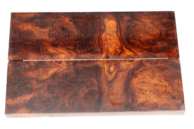 Messergriffschalen Wüsteneisenholz Maser - WueM1975 Messergriffschalen Wüsteneisenholz Maser - WueM1975