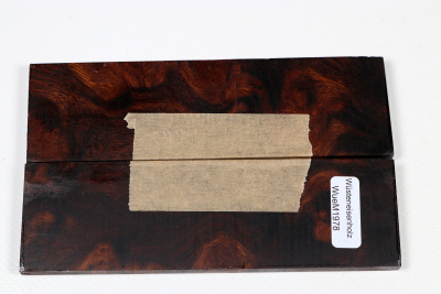 Messergriffschalen Wüsteneisenholz Maser - WueM1978