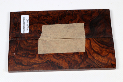 Messergriffschalen Wüsteneisenholz Maser - WueM1980