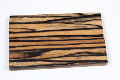 Messergriffschalen schwarz-weiß Ebenholz - Sweben0777