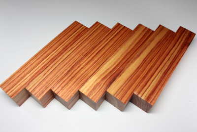 Pen Blank Brazilian Tulipwood large set of 5