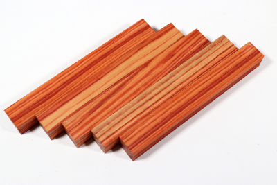 Pen Blank Brazilian Tulipwood long
