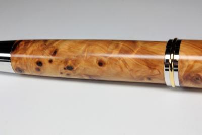 Pen Blank Yew Burl A++ large
