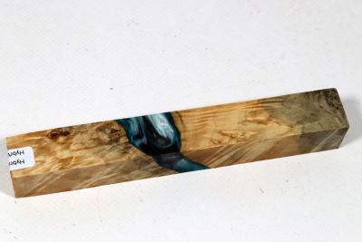 Pen Blank Hybridwood Ahorn Maser stabilisiert - HybrWo4067
