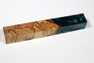 Pen Blank Hybridwood Ahorn gestockt stabilisiert - HybrWo3960