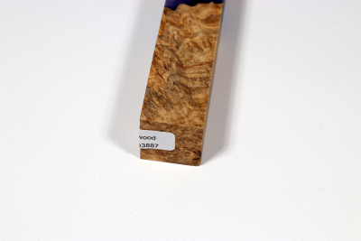 Pen Blank Hybridwood Amboyna Burl stabilized - HybrWo3887