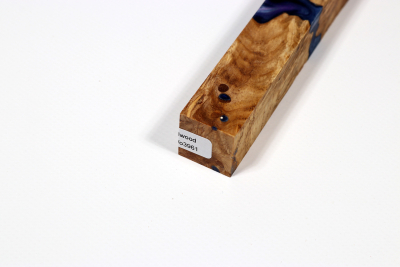 Pen Blank Hybridwood Amboyna Burl stabilized - HybrWo3961