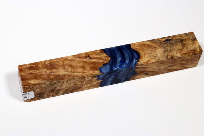 Pen Blank Hybridwood Amboyna Burl stabilized - HybrWo3971