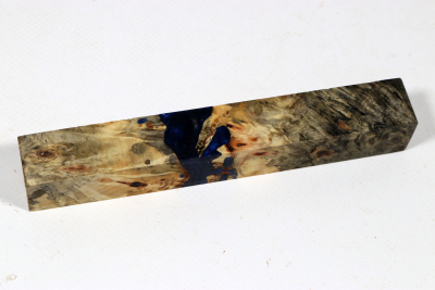 Pen Blank Hybridwood Buckeye Burl stabilized - HybrWo4044